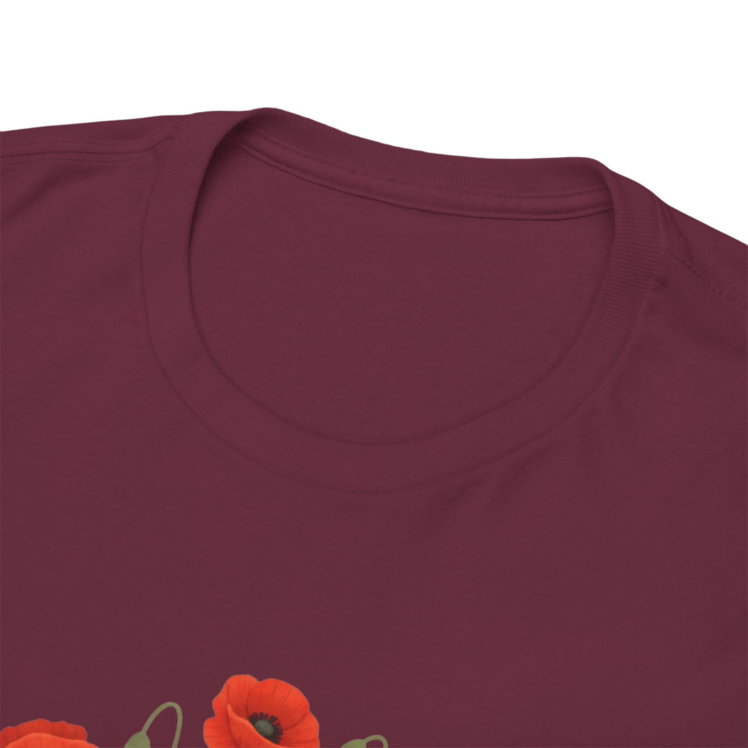 British Army Remembrance Shirt | Lest We Forget Poppy Helmet