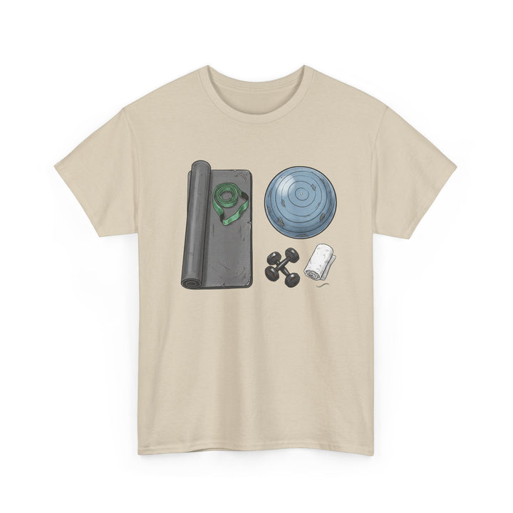 Pilates Kit Tee – soft, breathable cotton designed for Pilates workouts. Comfortable, flexible, and perfect for studio sessions, home practice, or casual wear.