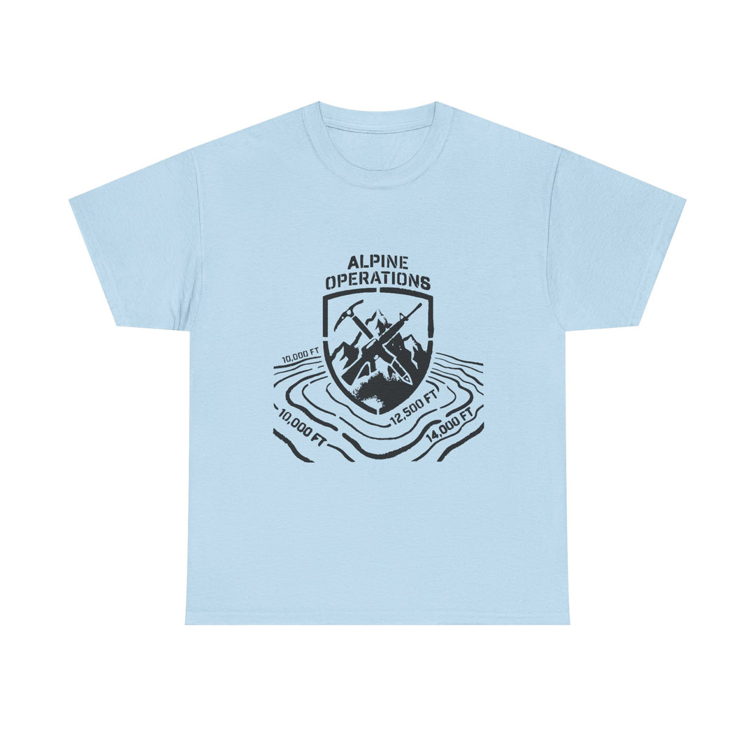Alpine Operations Cotton Hiking Tee - Mountain Badge Edition