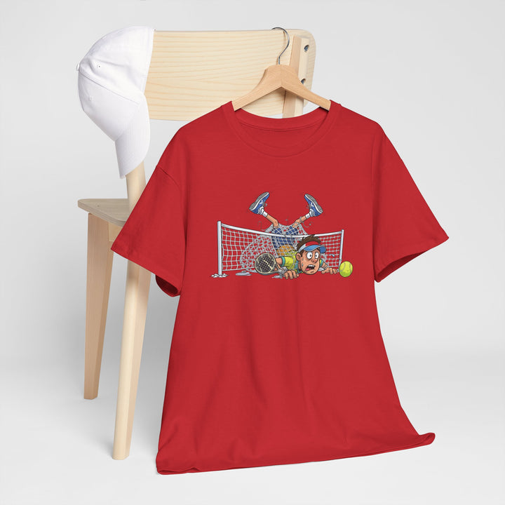 Padel Cartoon Goalie T-Shirt | Fun Padel Tee