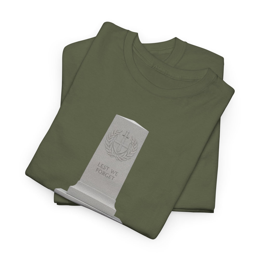 Cenotaph Memorial Tee — Tribute &amp; Remembrance Shirt