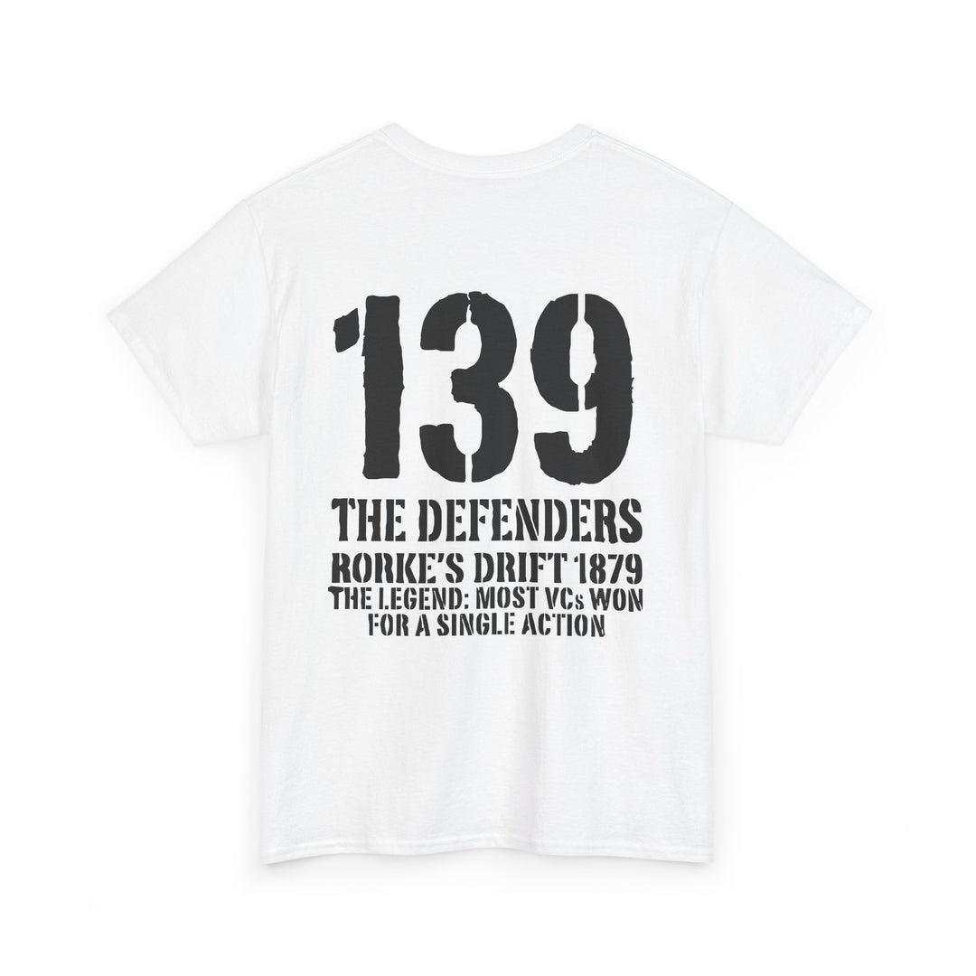Defenders of Rorke’s Drift 1879 T-Shirt — Anglo-Zulu War Tribute