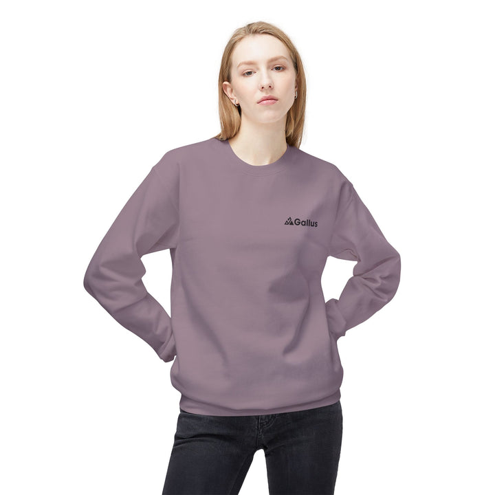 Spain Map Crewneck Sweatshirt — Military Green Grid Spain Graphic
