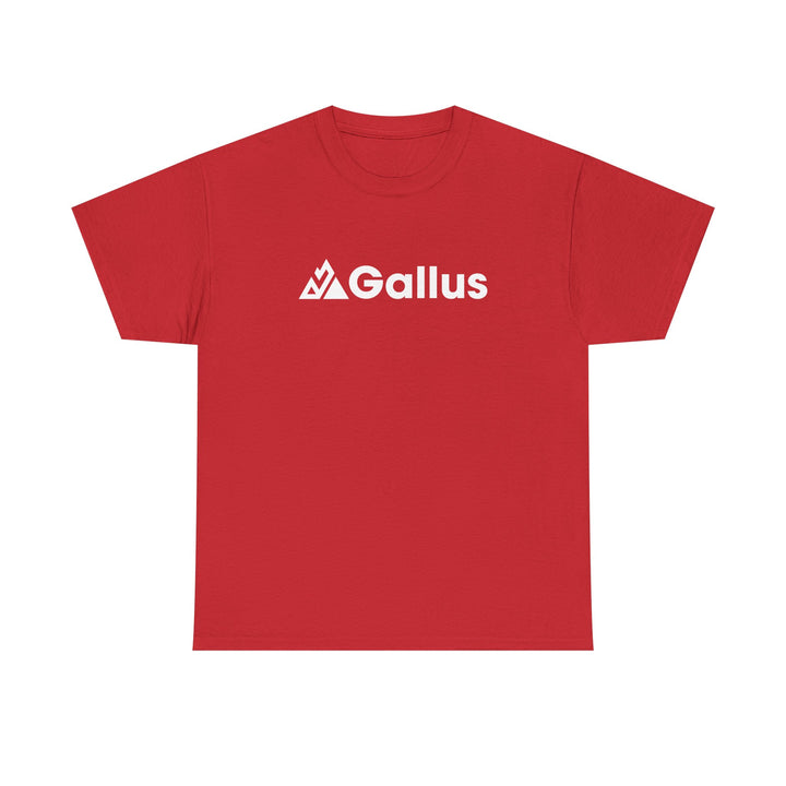 Gallus Mountain Logo Tee — “Don’t Look Back” Adventure Graphic T‑Shirt