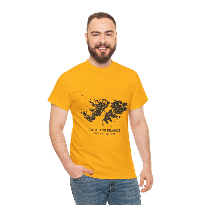 Falkland Islands 1982 Map T-Shirt — South Atlantic Military Heritage Graphic