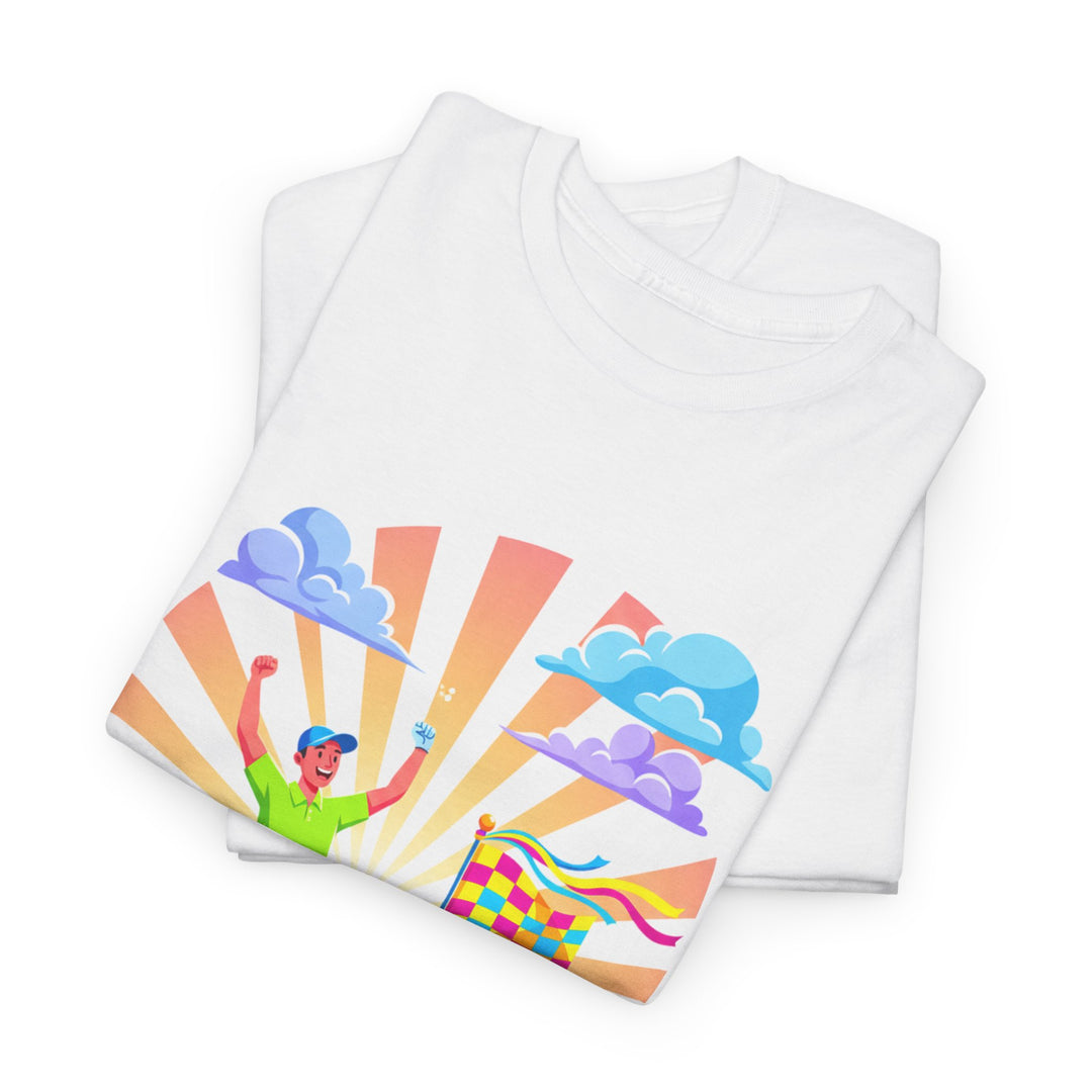 Golf Swing Silhouette Graphic Tee