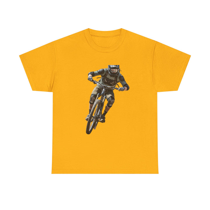 Downhill MTB Rider Graphic Tee