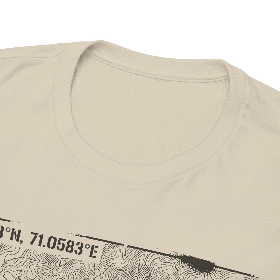 Kunar Province 2005 Map T-Shirt - Afghanistan Military Heritage Graphic Tee