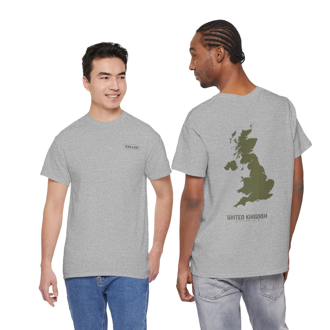 United Kingdom Map T-Shirt — Minimal UK Outline Tee