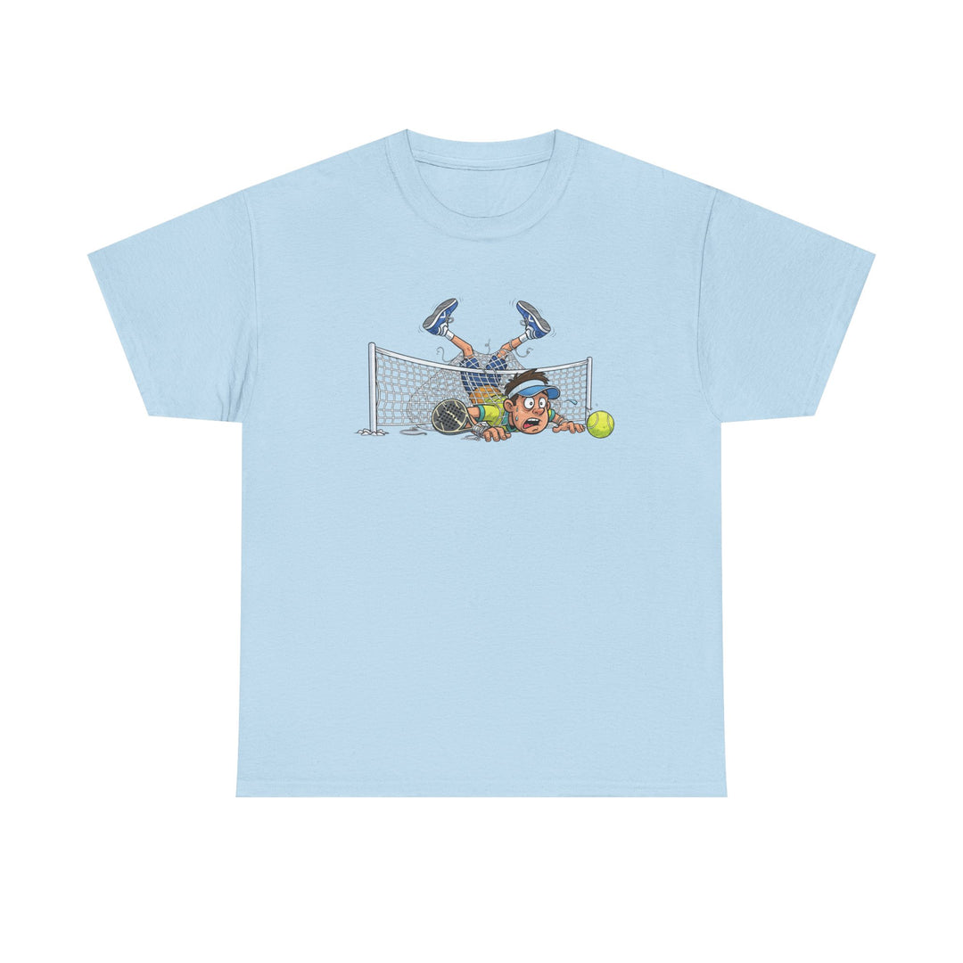 Padel Cartoon Goalie T-Shirt | Fun Padel Tee