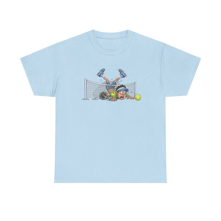 Padel Cartoon Goalie T-Shirt | Fun Padel Tee