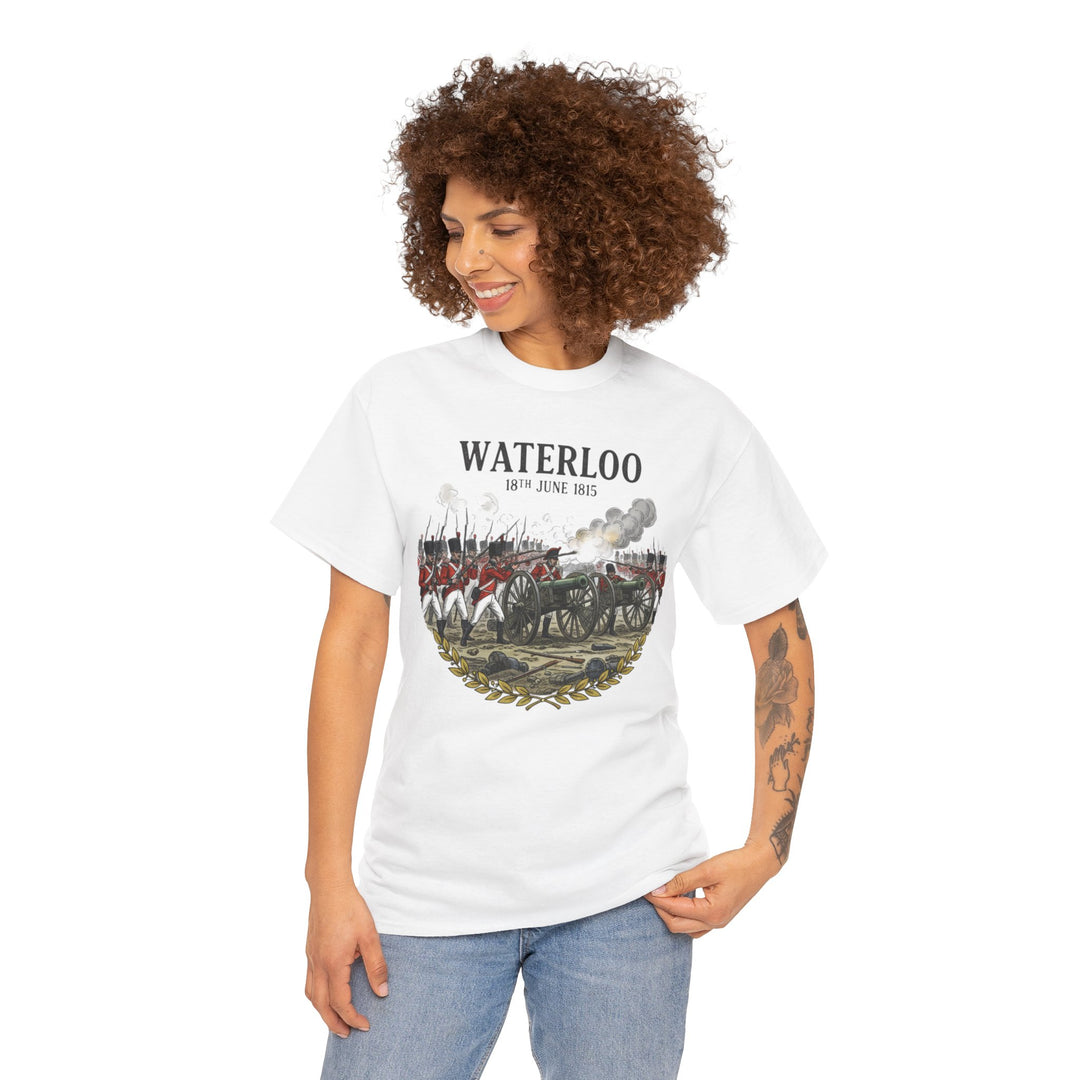 Waterloo 18th June 1815 T-Shirt — Historical Battle Commemorative Tee
