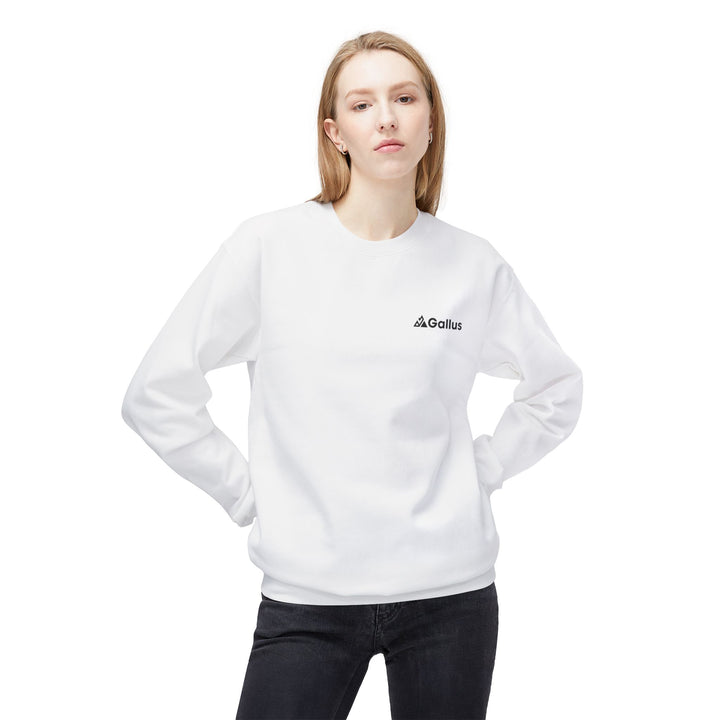 Spain Map Crewneck Sweatshirt — Military Green Grid Spain Graphic