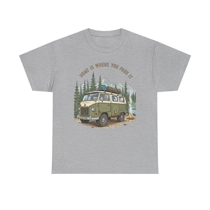 Transient Home T-Shirt — Mobile Heritage Graphic