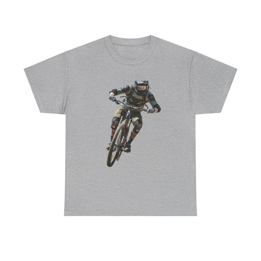 Downhill MTB Rider Graphic Tee