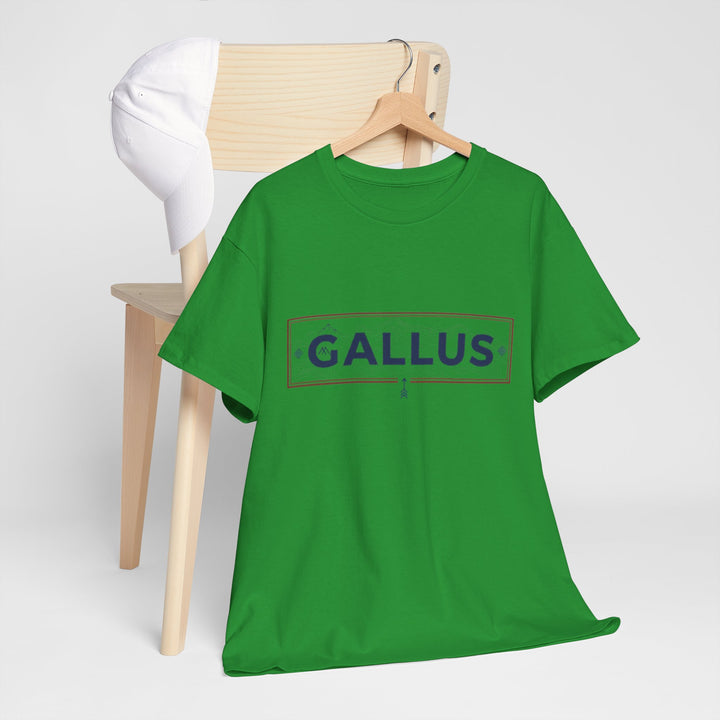 T-Shirt — Gallus Mountain Graphic Tee (Sunrise Landscape Back Print)