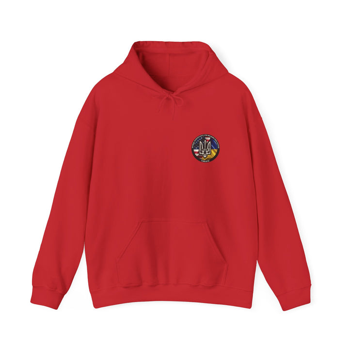 Ukraine Support Hoodie — RDCU US/UKRAINE Design