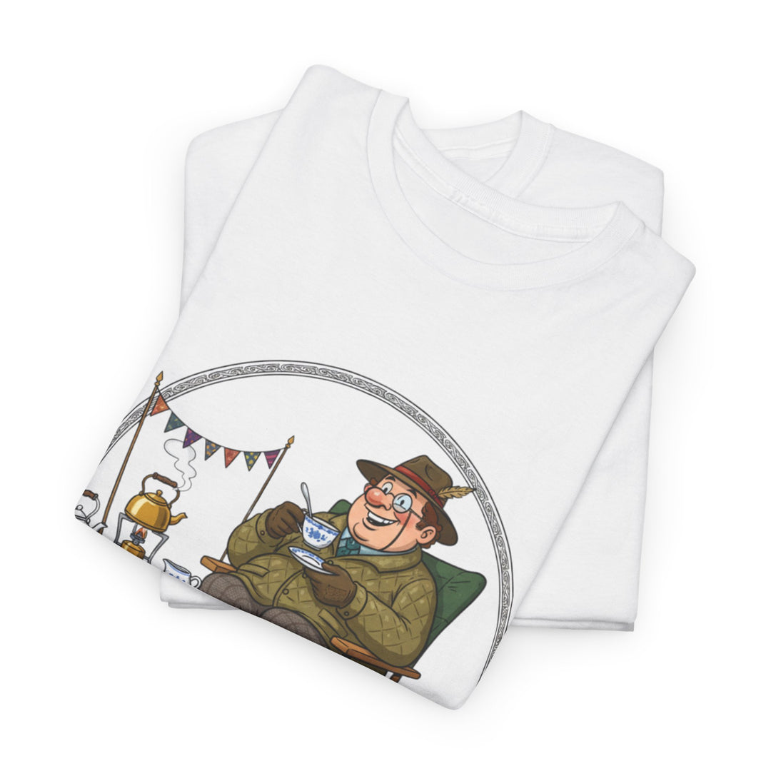 Retro Camping Grandpa Gift T-Shirt — Vintage Mountain Adventure Tee
