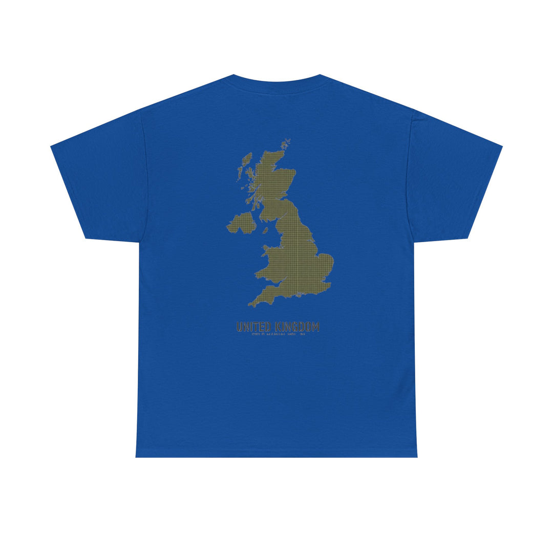 United Kingdom Map T-Shirt — Minimal UK Outline Tee