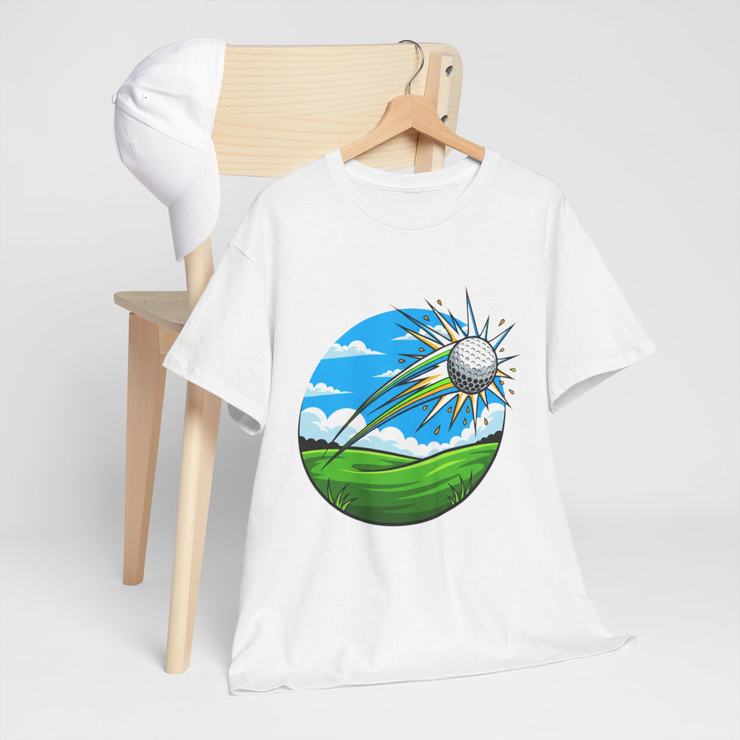 Sunrise Golf Graphic Tee – Scenic Golf Shirt