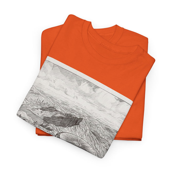 Snowdon Mountain Tee — Vintage Map Illustration with Coordinates