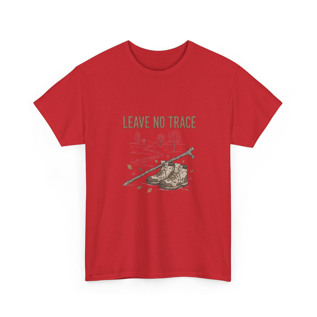 Leave No Trace Countryside Tee – a soft, breathable cotton T-shirt promoting respect for nature and responsible outdoor living.