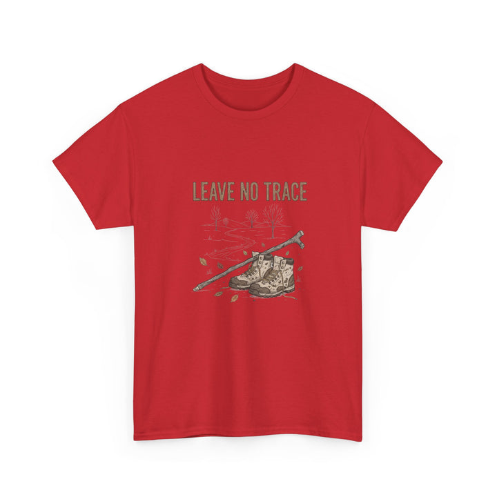 Leave No Trace Countryside Tee – a soft, breathable cotton T-shirt promoting respect for nature and responsible outdoor living.