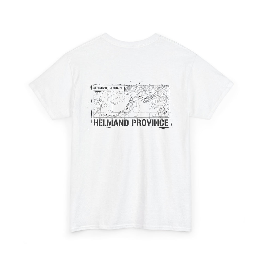 Operation HERRICK Helmand Province Map T-Shirt — Afghanistan Heritage — alternate product image 9