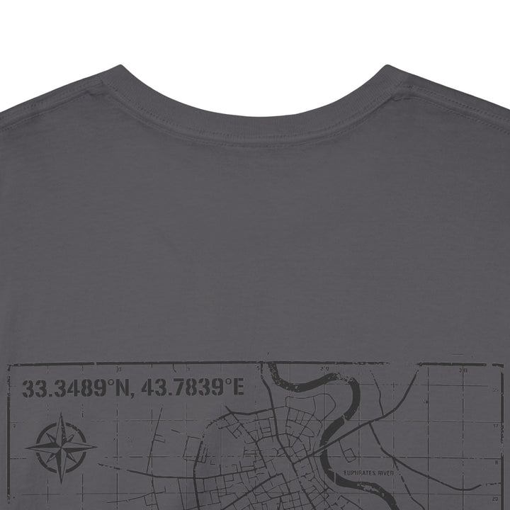 Fallujah 2004 Map T-Shirt — alternate product image 6