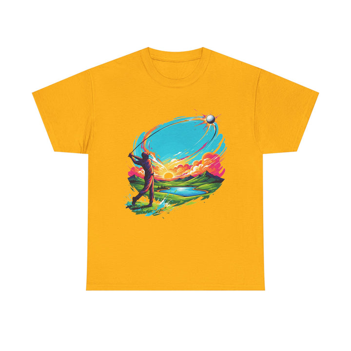 Golf Sunset T-Shirt for Golf Lovers