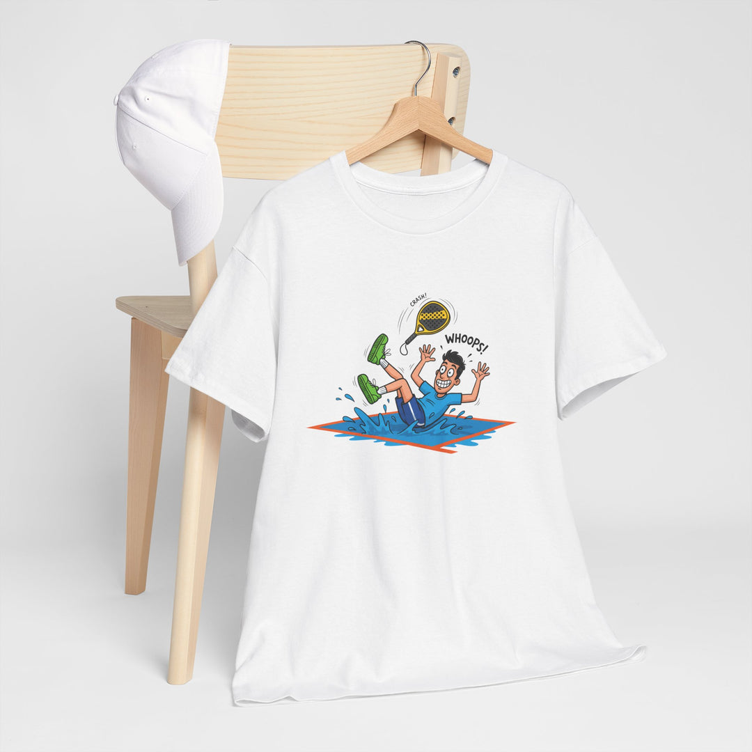 Funny Padel Tennis Graphic T-Shirt — Retro Padel Player Adventure Tee