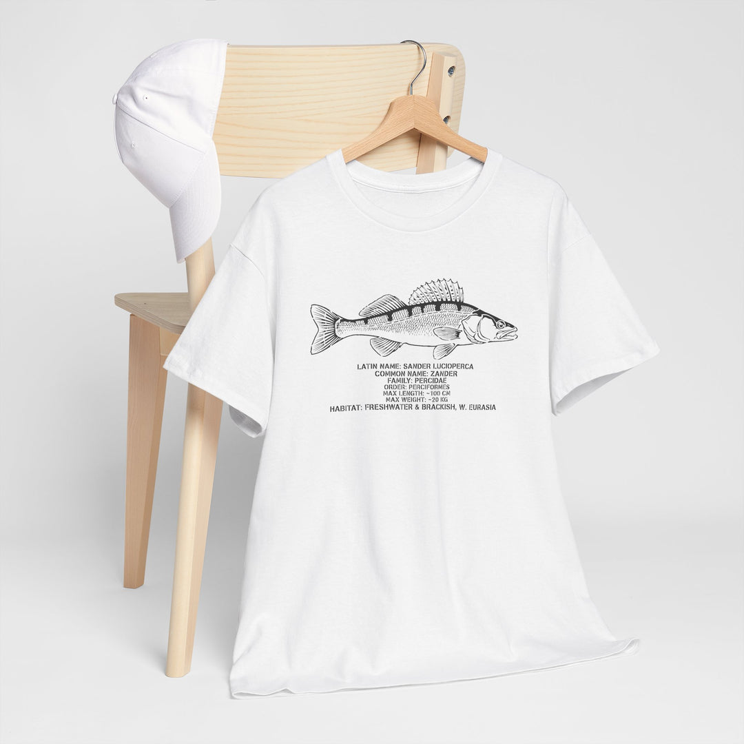 Walleye Fish (Zander) Illustration Tee | Fishing T-Shirt