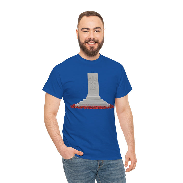 Cenotaph Memorial Tee — Tribute &amp; Remembrance Shirt