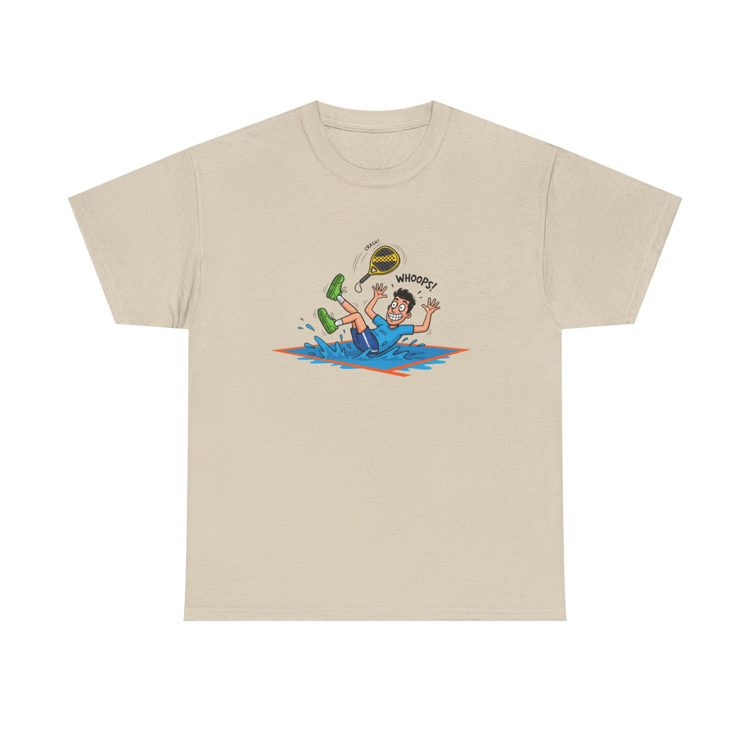 Funny Padel Tennis Graphic T-Shirt — Retro Padel Player Adventure Tee