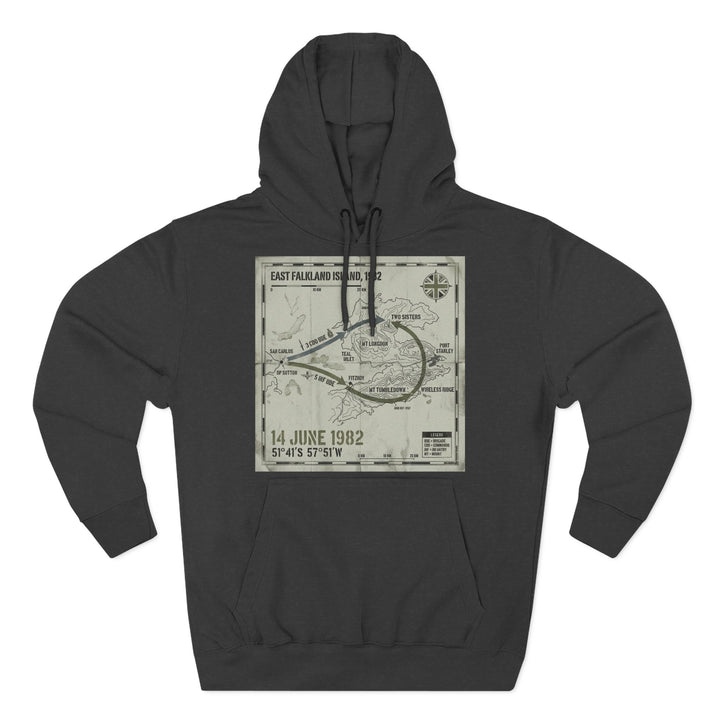 Port Stanley 1982 Assault Hoodie — Falklands Victory Heritage Graphic