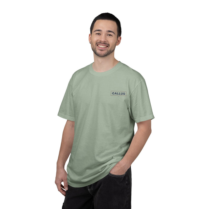 T-Shirt — Gallus Mountain Sunset Graphic Tee