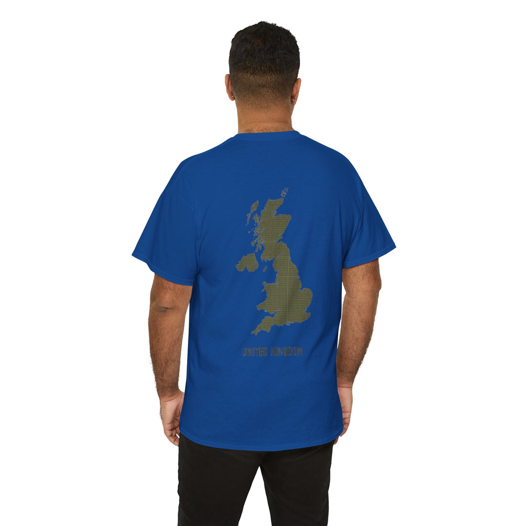 United Kingdom Map Tee — "GALLUS" Streetwear Graphic T-Shirt