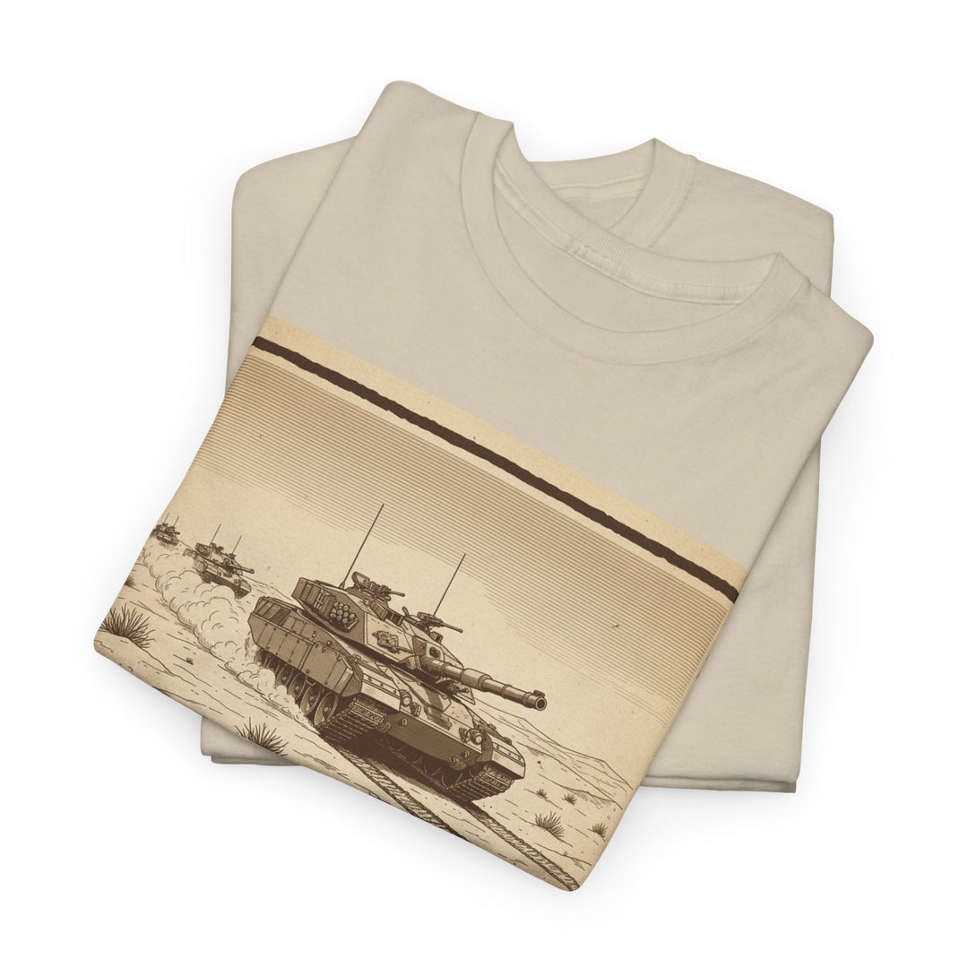Challenger 2 Op Telic T-Shirt — Iraq 2003 Armoured Heritage Graphic