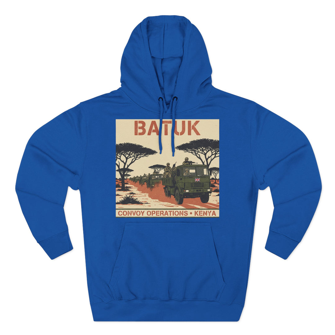 Hoodie - BATUK Kenya Convoy Vintage Safari Graphic