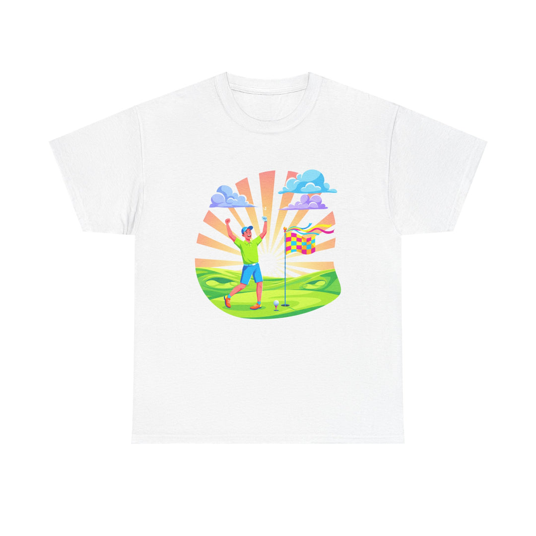 Golf Swing Silhouette Graphic Tee