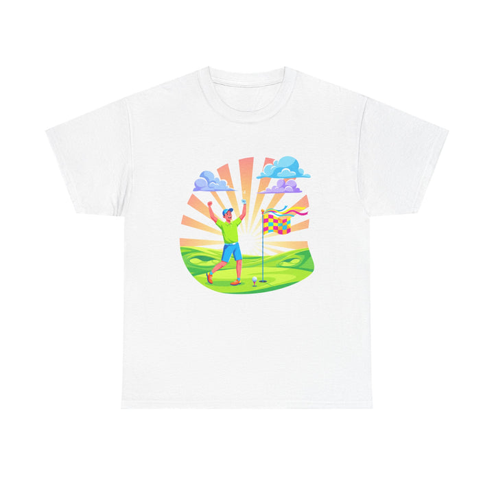 Golf Swing Silhouette Graphic Tee