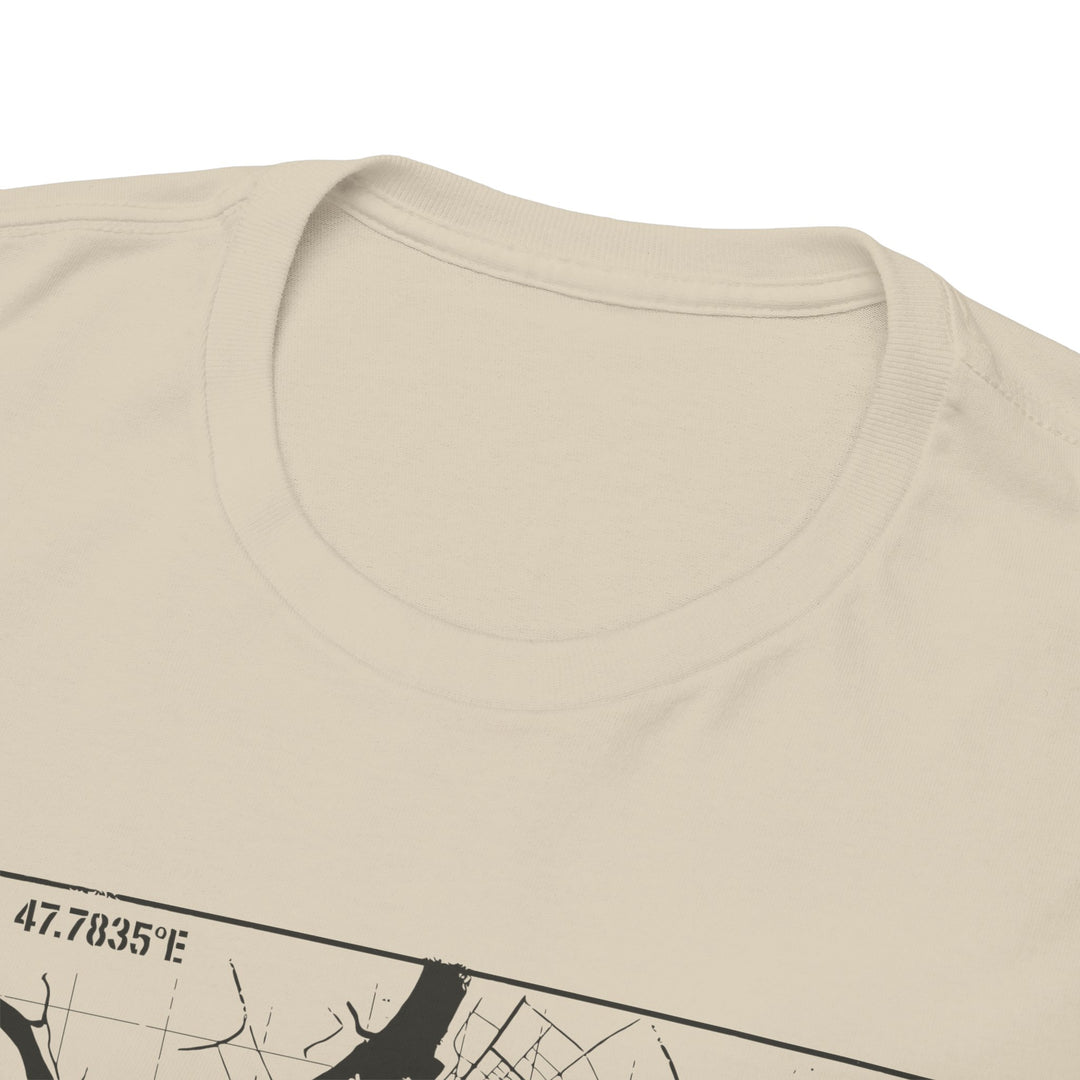 Basra 2003 Vintage Military Map T-Shirt