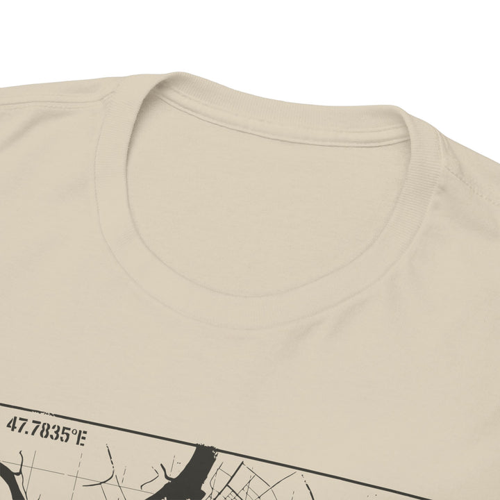 Basra 2003 Vintage Military Map T-Shirt