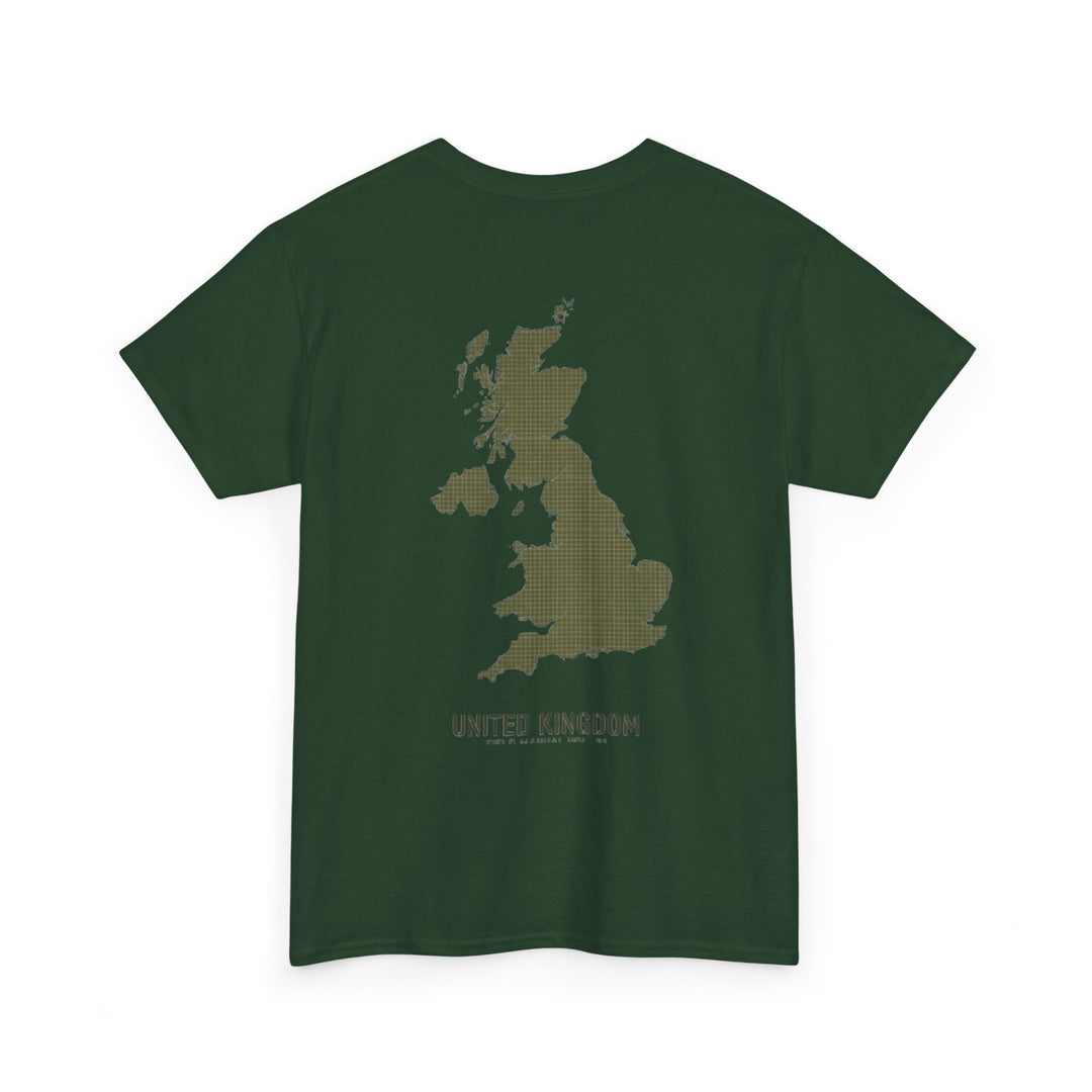 United Kingdom Map T-Shirt — Minimal UK Outline Tee