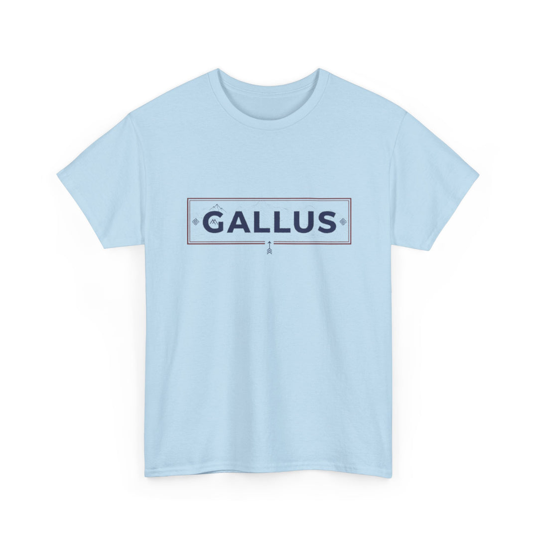 Mountain Graphic Tee — Gallus Logo Adventure T‑Shirt