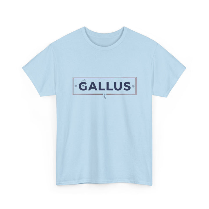 Mountain Graphic Tee — Gallus Logo Adventure T‑Shirt