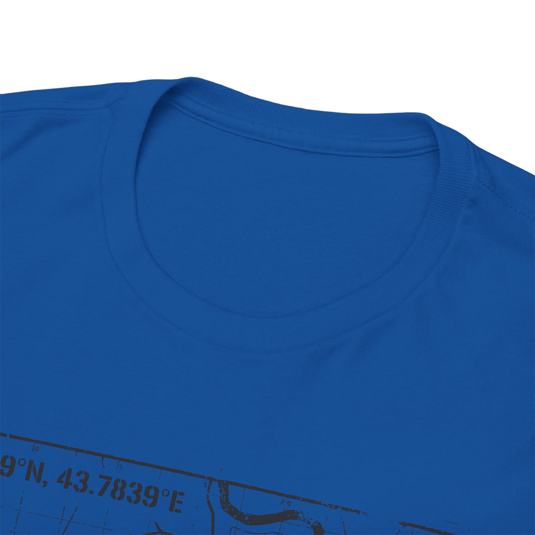 Fallujah 2004 Map Tee — Military Deployment Memorial T-Shirt