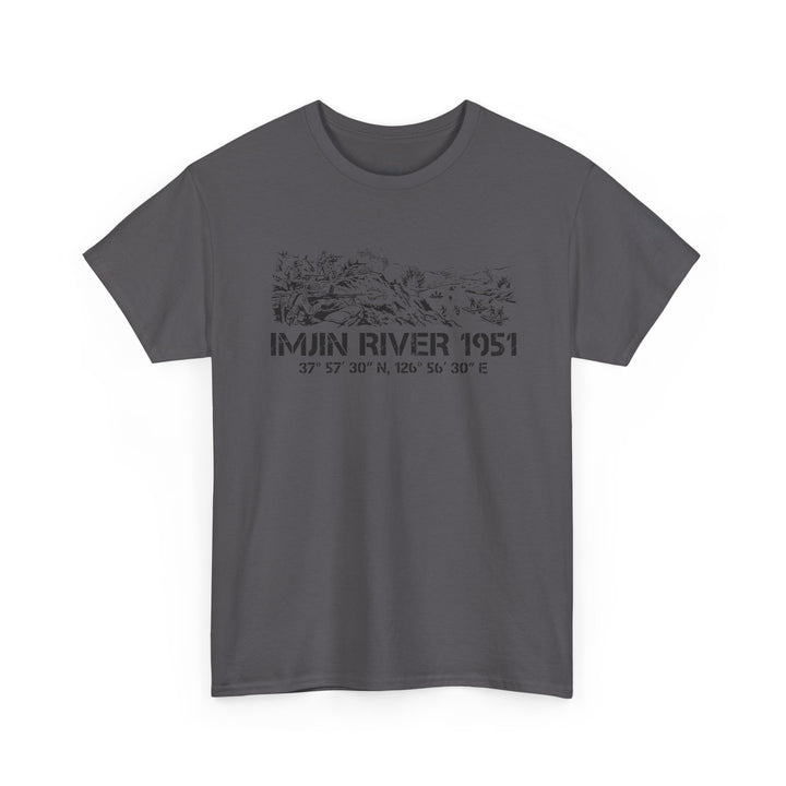 Gray t-shirt with the Korean War&