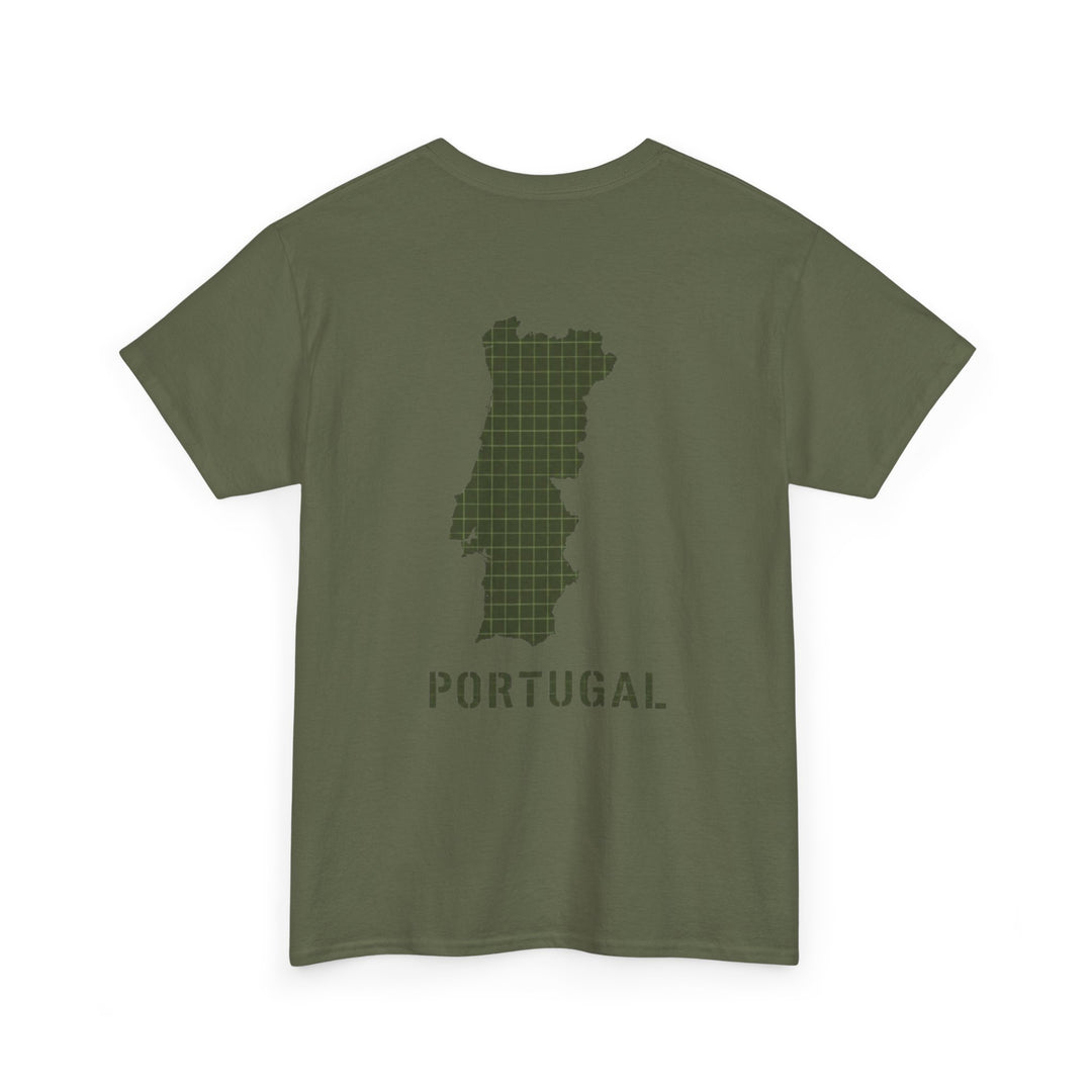 Portugal Map T-Shirt — Gallus Logo Travel Tee