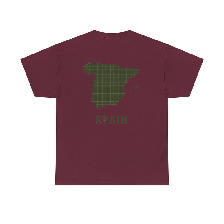 Spain Map T-Shirt • Gallus Logo Travel Tee